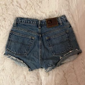 Ralph Lauren blue denim shorts